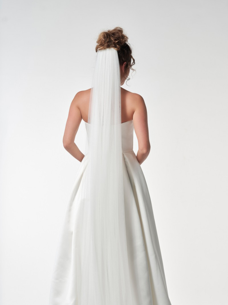 Poirier Sluier S12-250-1-SOFT-Ivoor - 250 cm main product photo