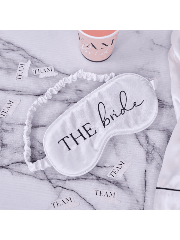 Ginger Ray TH-129 Slaapmasker Wit main product photo