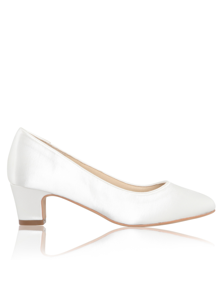 The Perfect Bridal Company Melanie Satin Bruidsschoenen main product photo