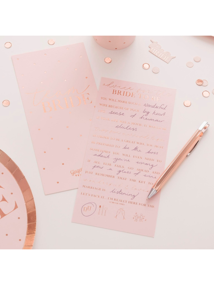 Ginger Ray HN-835 Blush Hen Invulkaarten main product photo