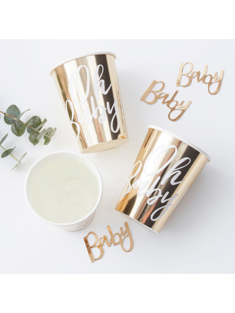 Ginger Ray OB-102 Oh Baby Bekertjes main product photo