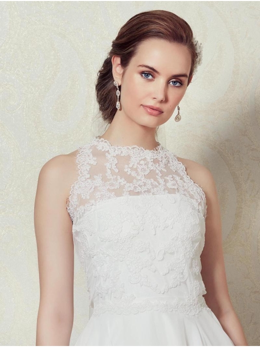 LILLY 09-3182-CR Kanten Halter top main product photo