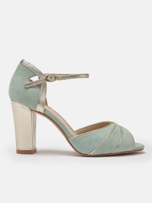 Rachel Simpson Lauren Bruidsschoenen Mintgroen main product photo