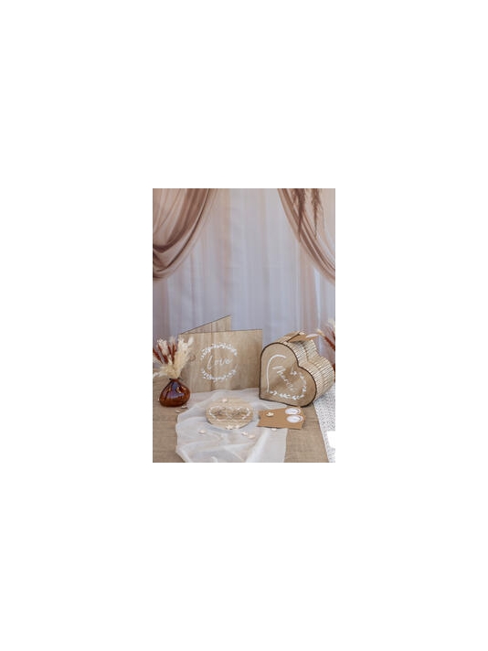 Natural Bruiloft Gelddoos main product photo