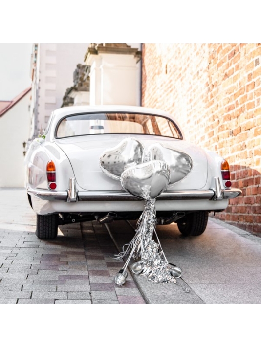 Auto Decoratiepakket Zilver main product photo