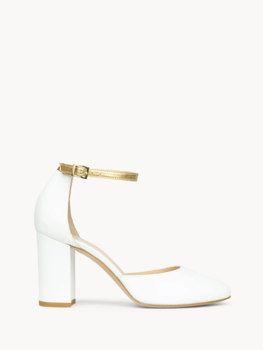 Content Amber Bruidsschoenen Wit Goud main product photo