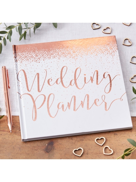 Ginger Ray BB-306 Beautiful Botanics Weddingplanner Rose Goud main product photo