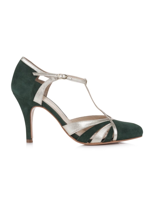 Rachel Simpson Paloma Bruidsschoenen Groen main product photo